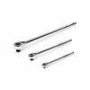 Tekton 1/4, 3/8, 1/2 Inch Drive Quick-Release Long Ratchet Set, 3-Piece 9, 12, 18 in. SRH99123